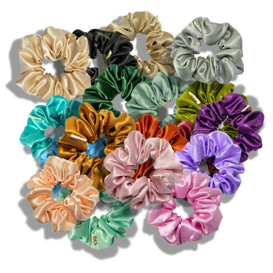 SOFT SATIN SCRUNCHIE - BUILD YOUR SET