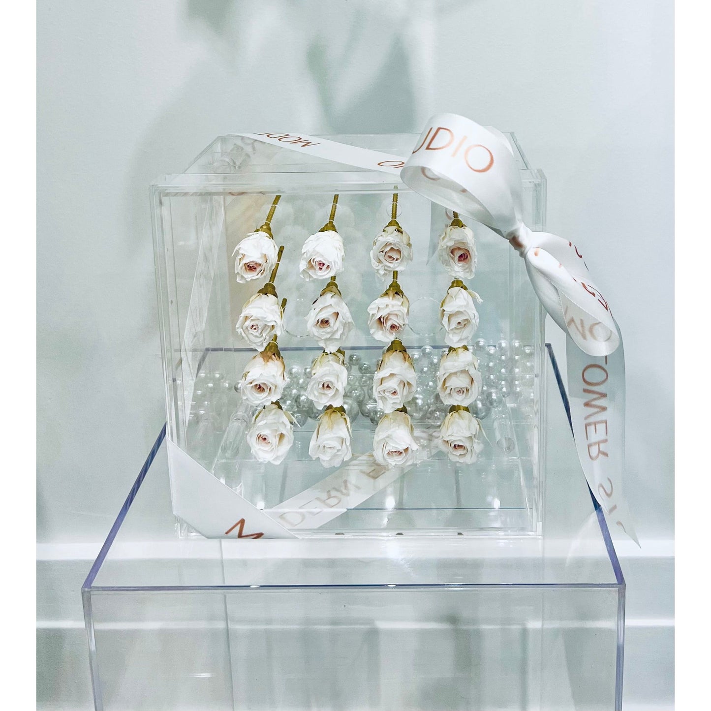 Infinite Rose Box - 16 Stems Mini Roses