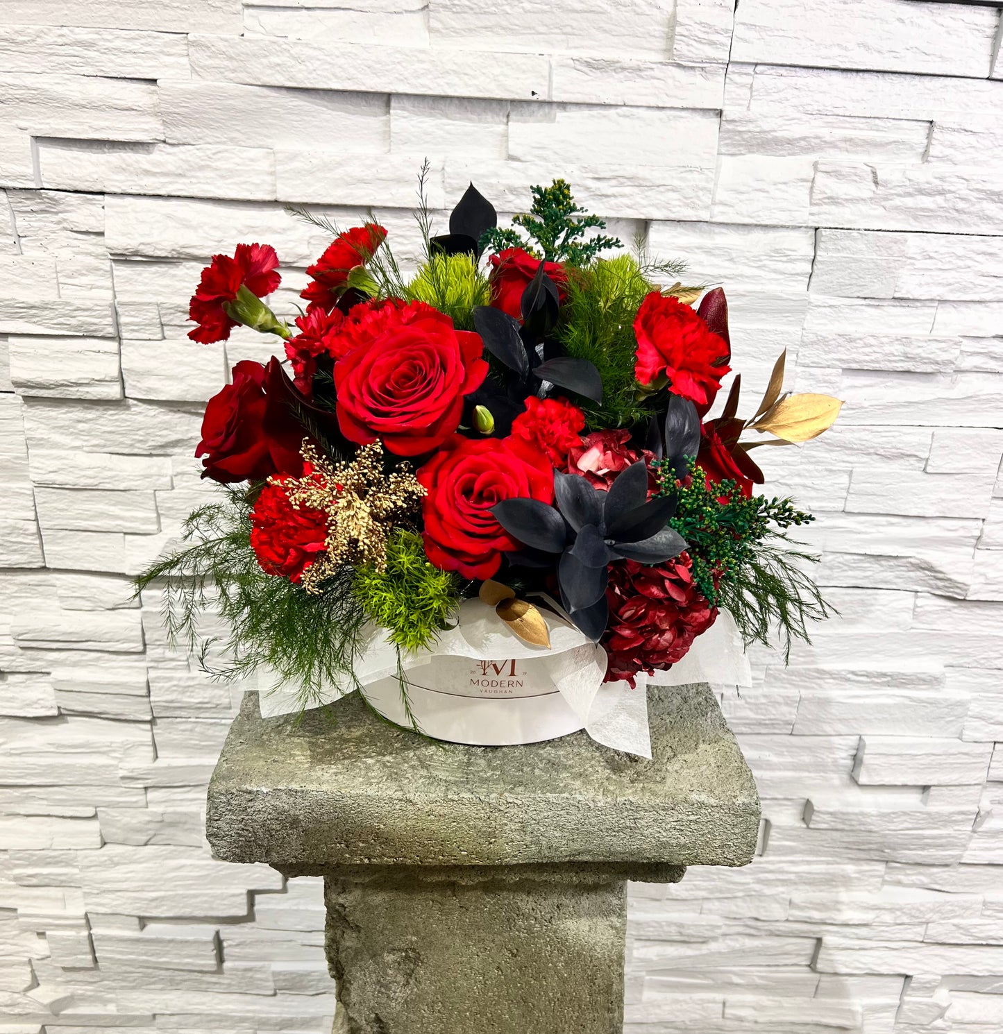 Ruby Radiance Box Arrangement