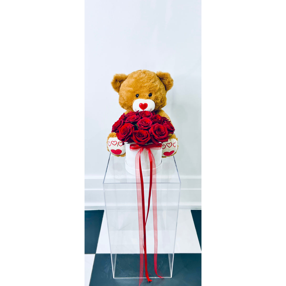 Bear Hugs Rose Box