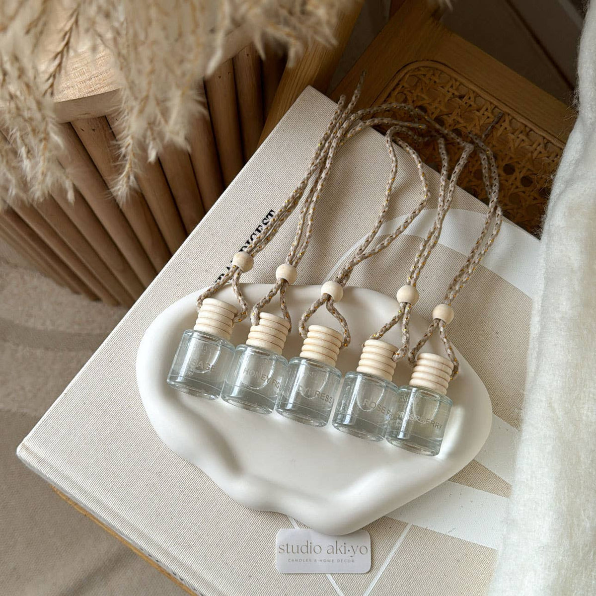 Car Diffuser Honey Fig + Ginger | Hanging Air Diffuser
