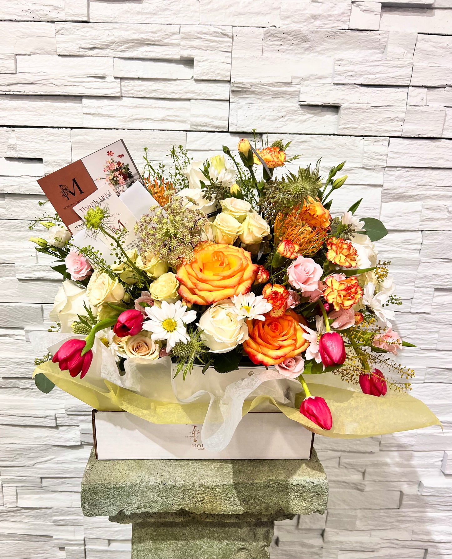 Blooming Sunset Flower Bag