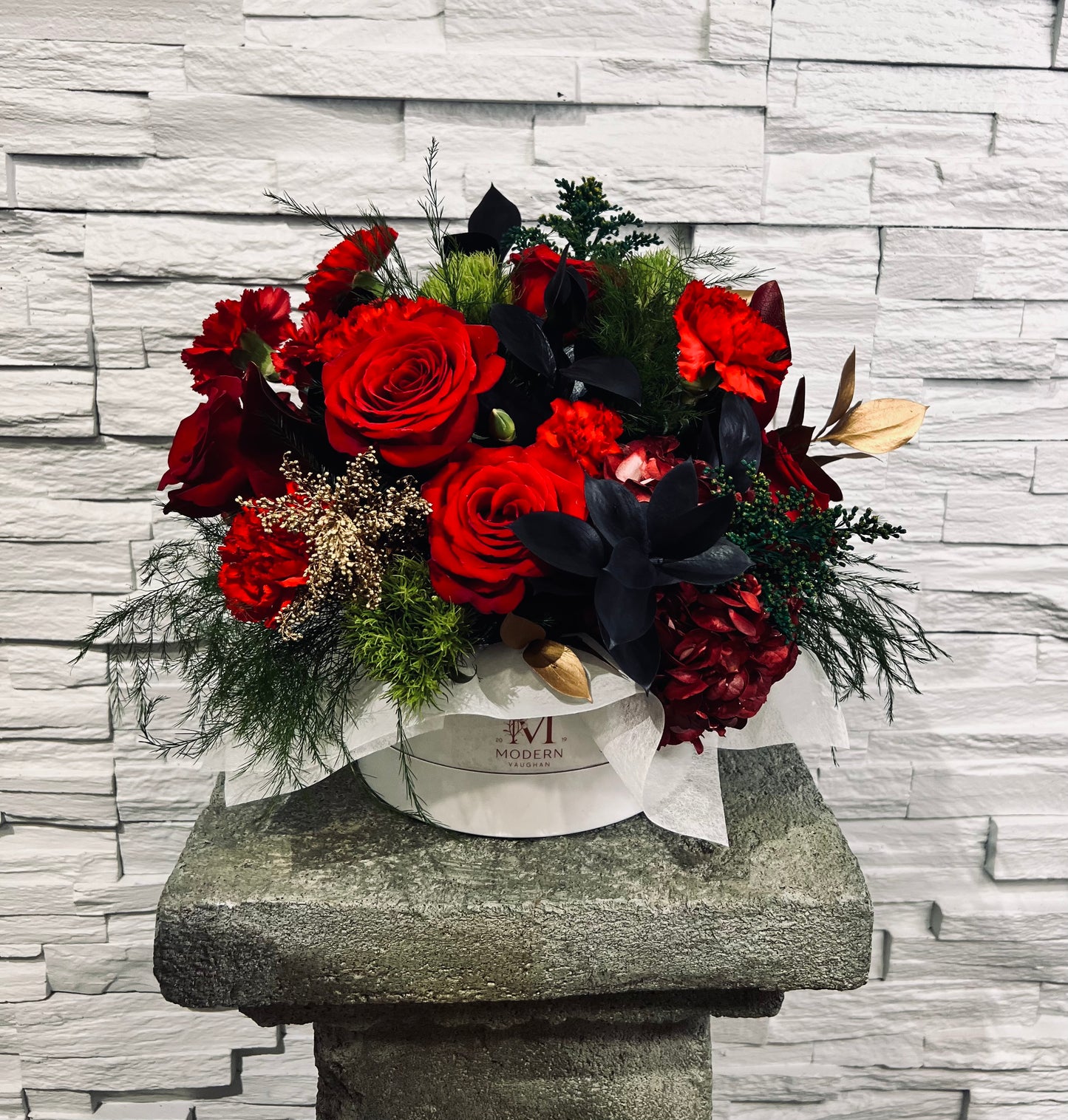 Ruby Radiance Box Arrangement
