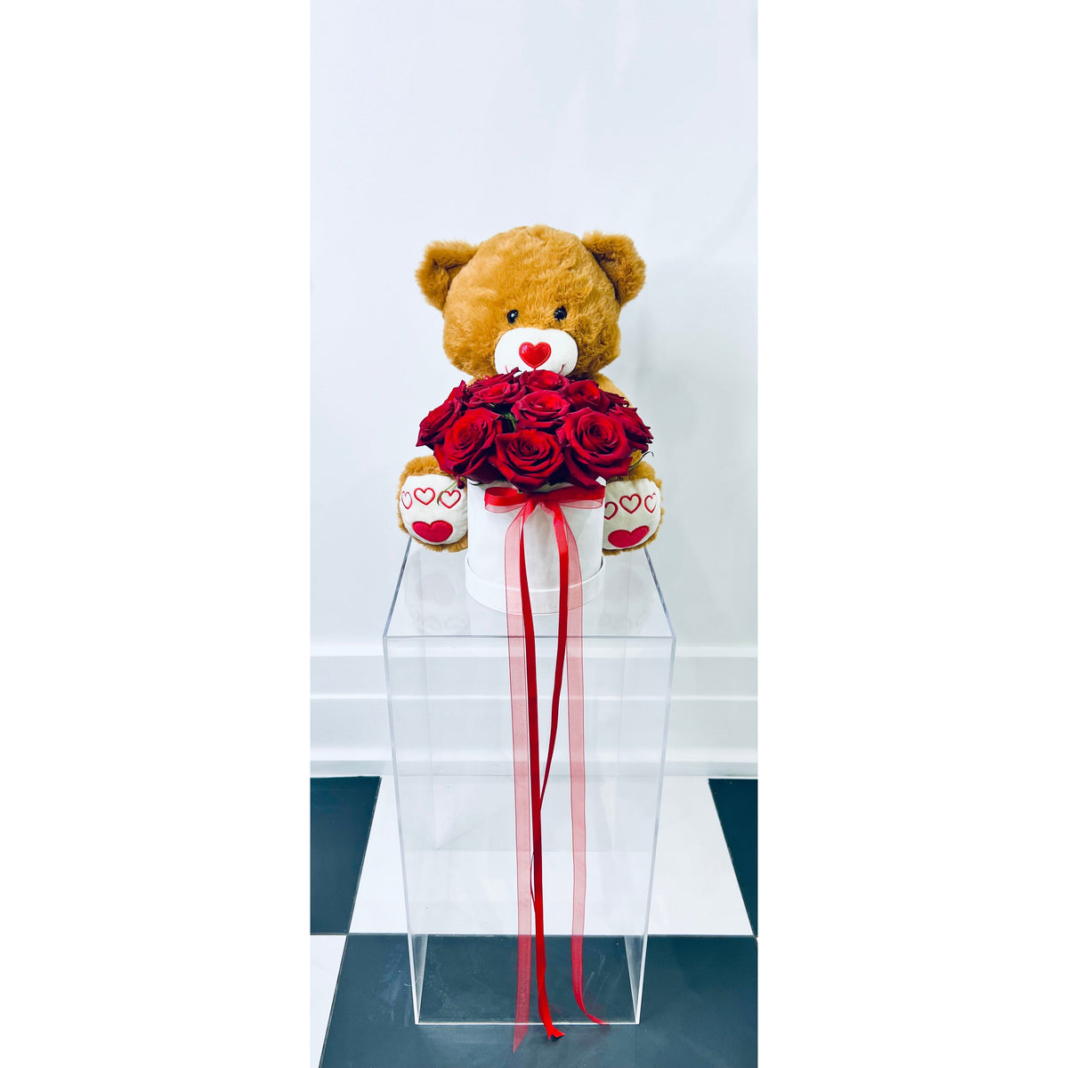 Bear Hugs Rose Box