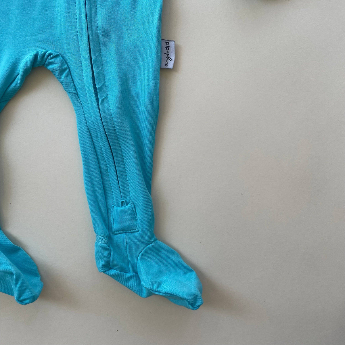 Bamboo Footed Sleeper | Sky Blue