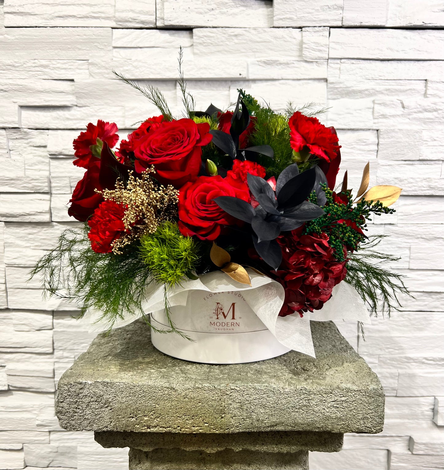 Ruby Radiance Box Arrangement