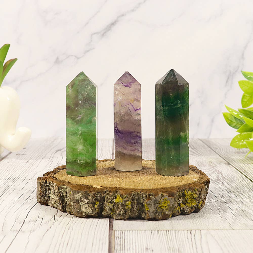Fluorite Point | Fluorite Crystals | Crystal Point