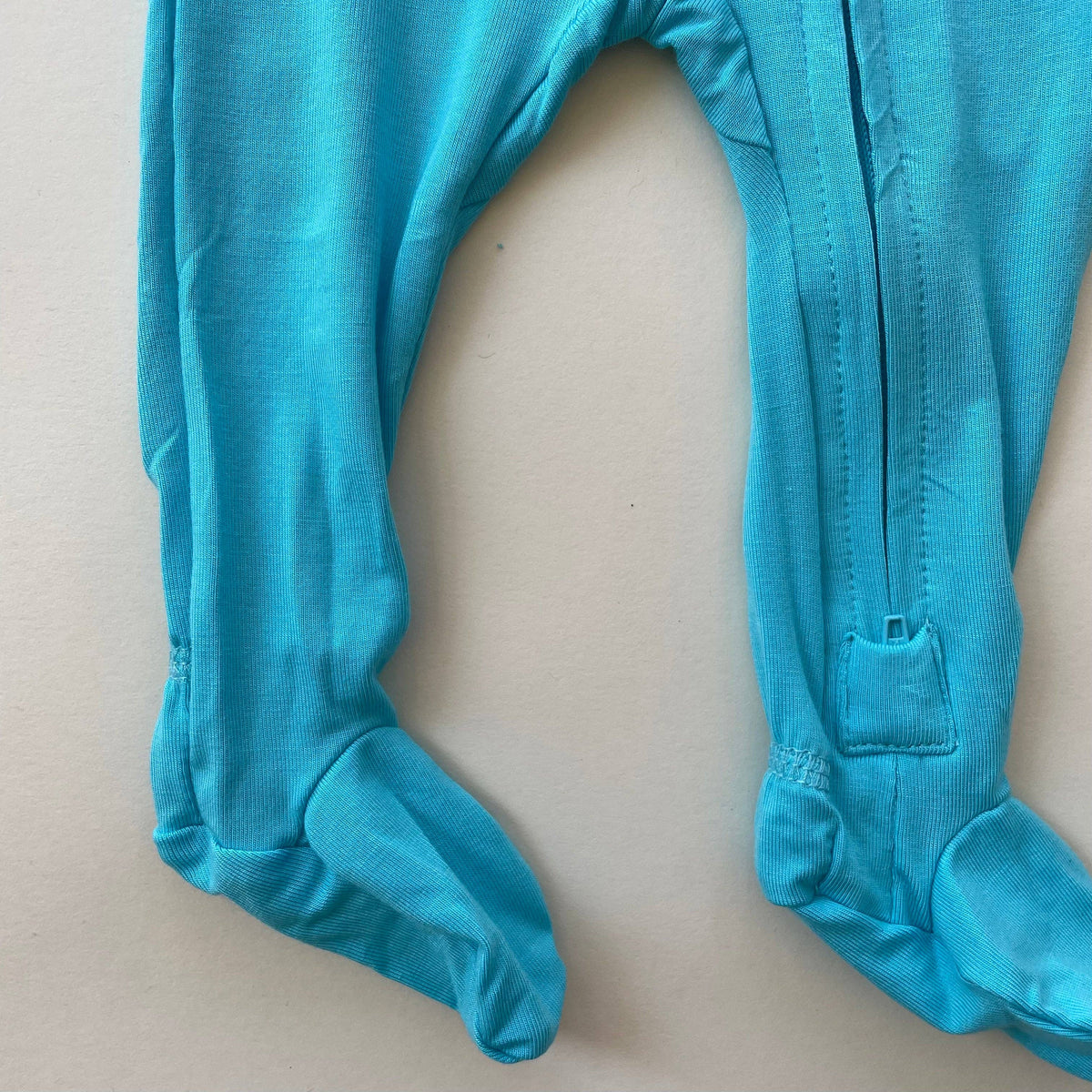 Bamboo Footed Sleeper | Sky Blue