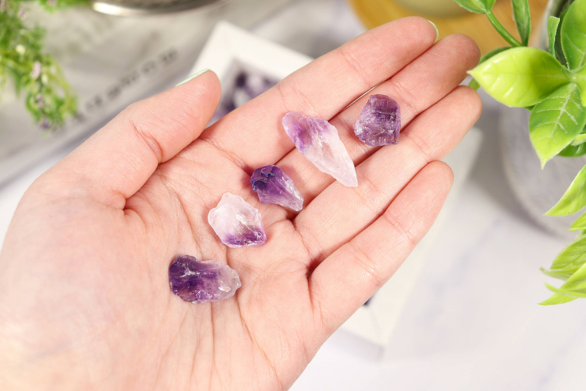 Amethyst Gravel Gem Box - Amethyst Crystal