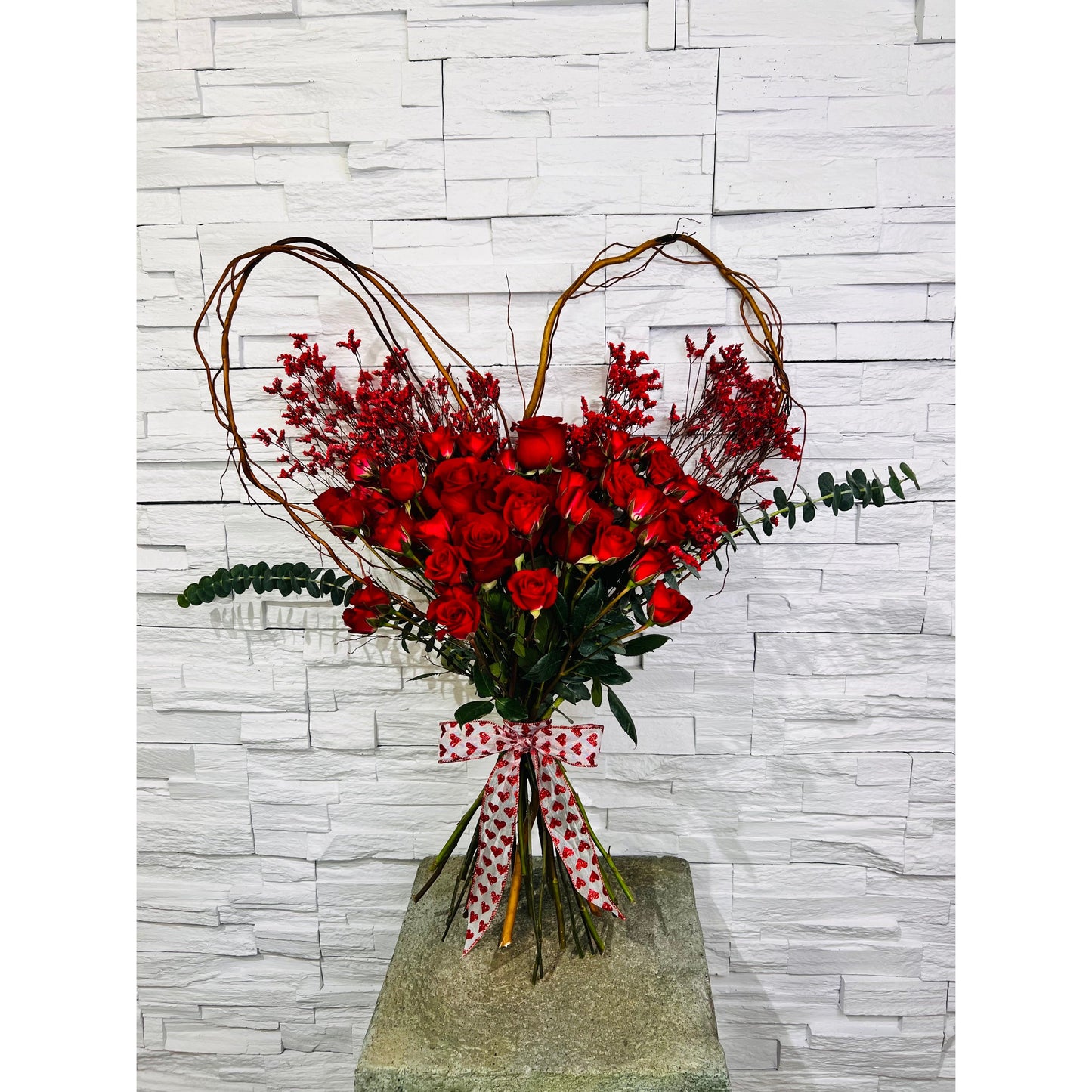“I Love You” Heart Bouquet