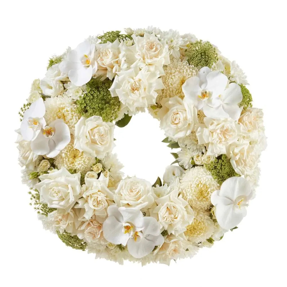 Pure Serenity Sympathy Wreath