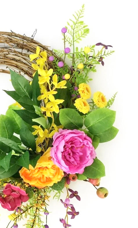 SPRING/SUMMER HALF FLORAL 22"