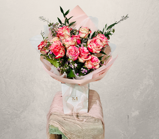Rosy Blooms Bouquet