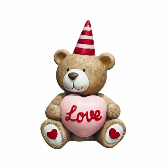 Valentine Bear Figurine