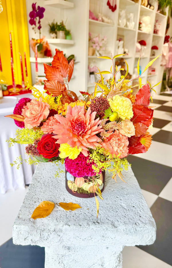 Autumn Radiance Vase Arrangement