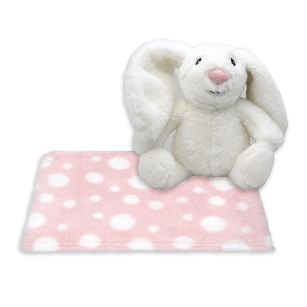 Animal Plushie and Blanket
