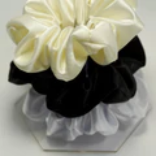 SOFT SATIN SCRUNCHIE - BUILD YOUR SET