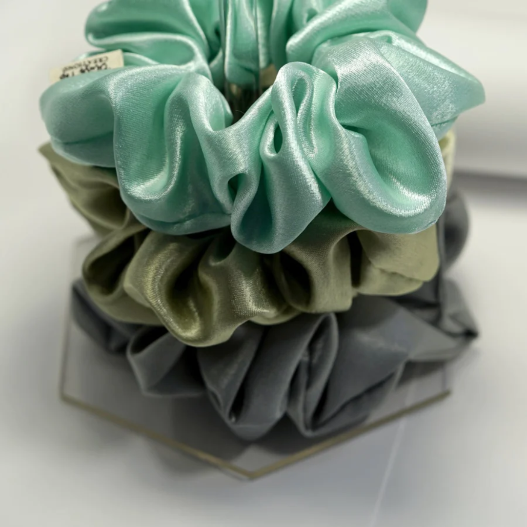 SOFT SATIN SCRUNCHIE - BUILD YOUR SET