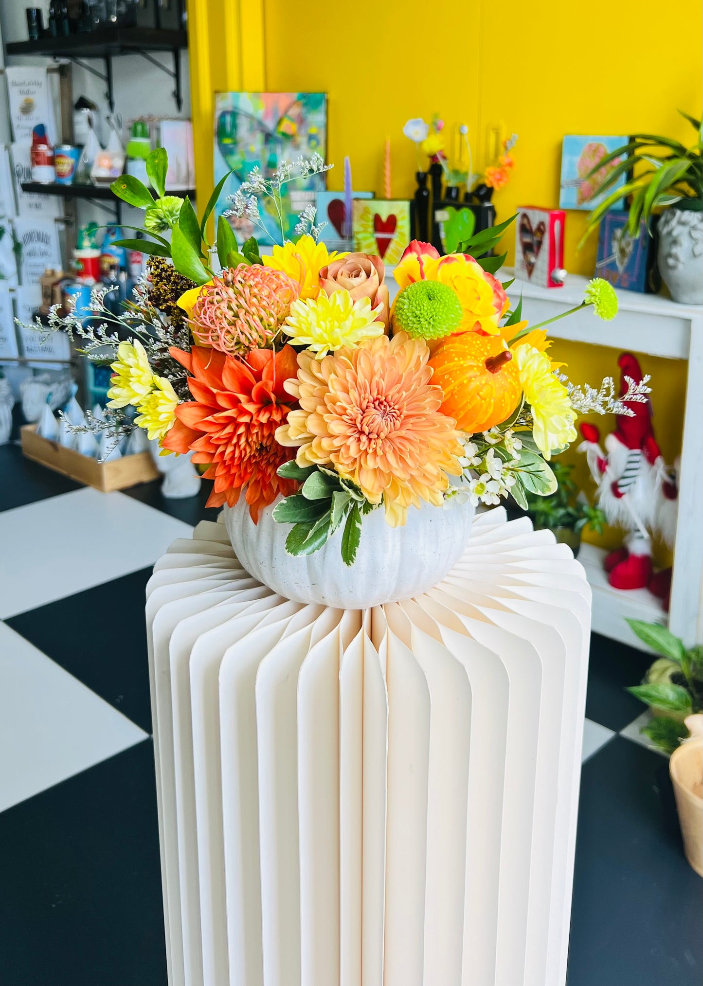 Autumn Pumpkin Centrepiece