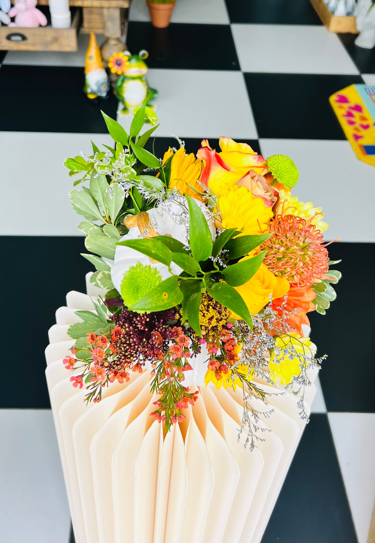 Autumn Pumpkin Centrepiece