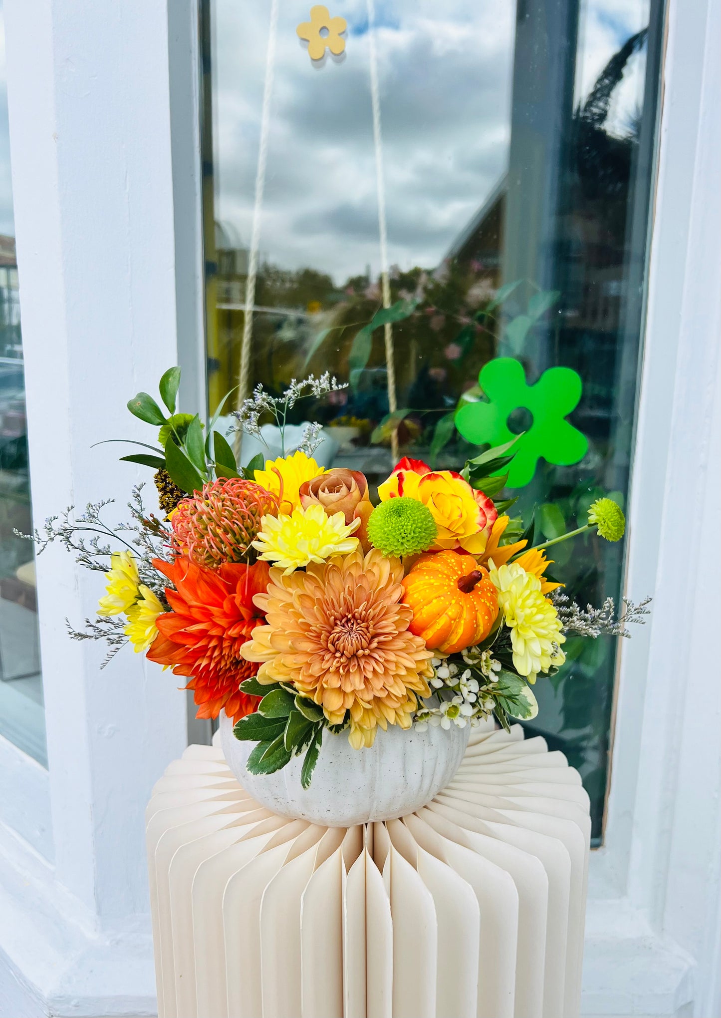 Autumn Pumpkin Centrepiece