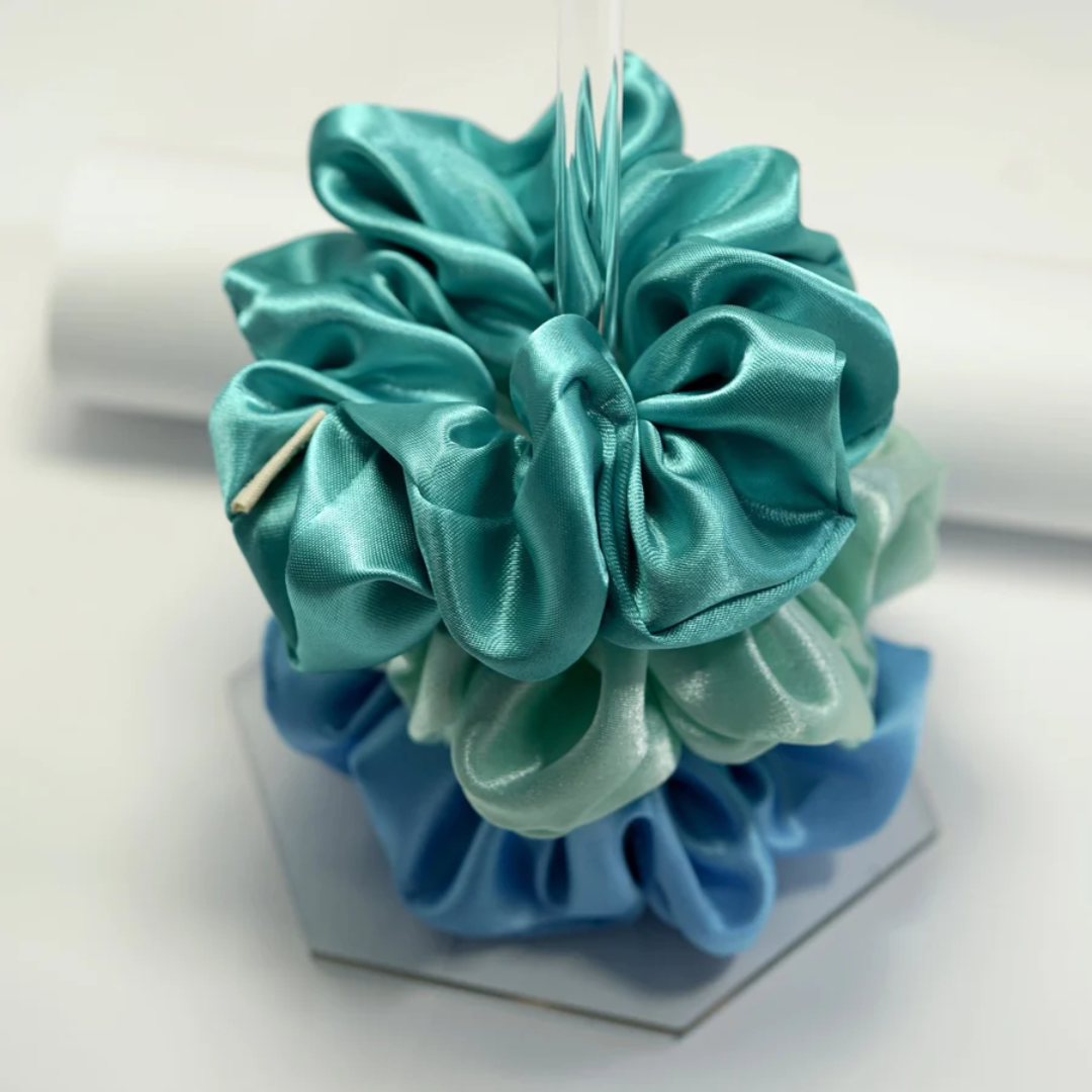 SOFT SATIN SCRUNCHIE - BUILD YOUR SET