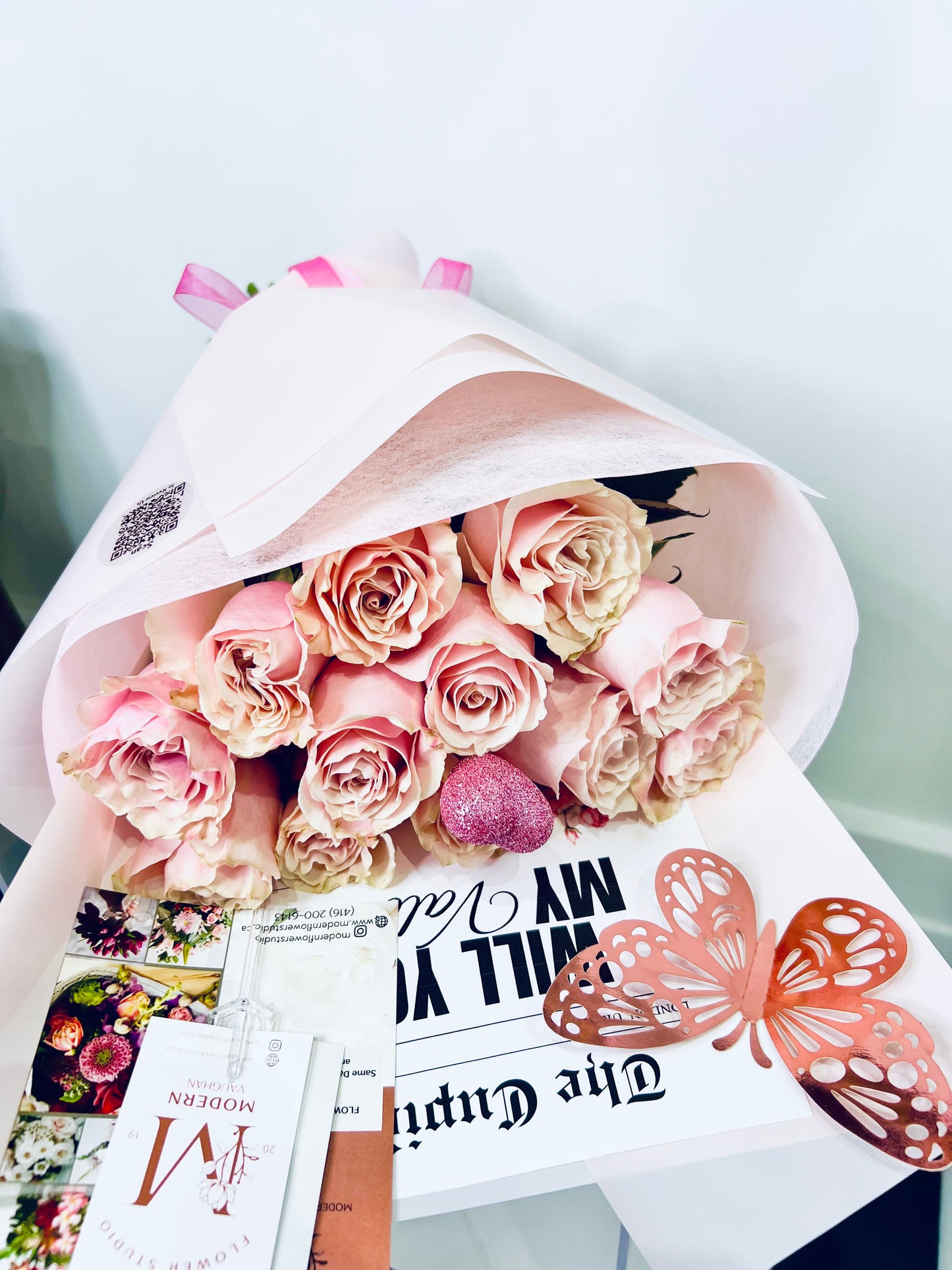 The Cupid Post Bouquet