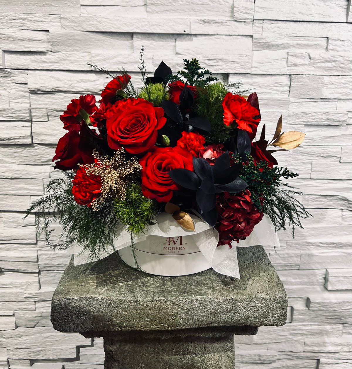 Ruby Radiance Box Arrangement