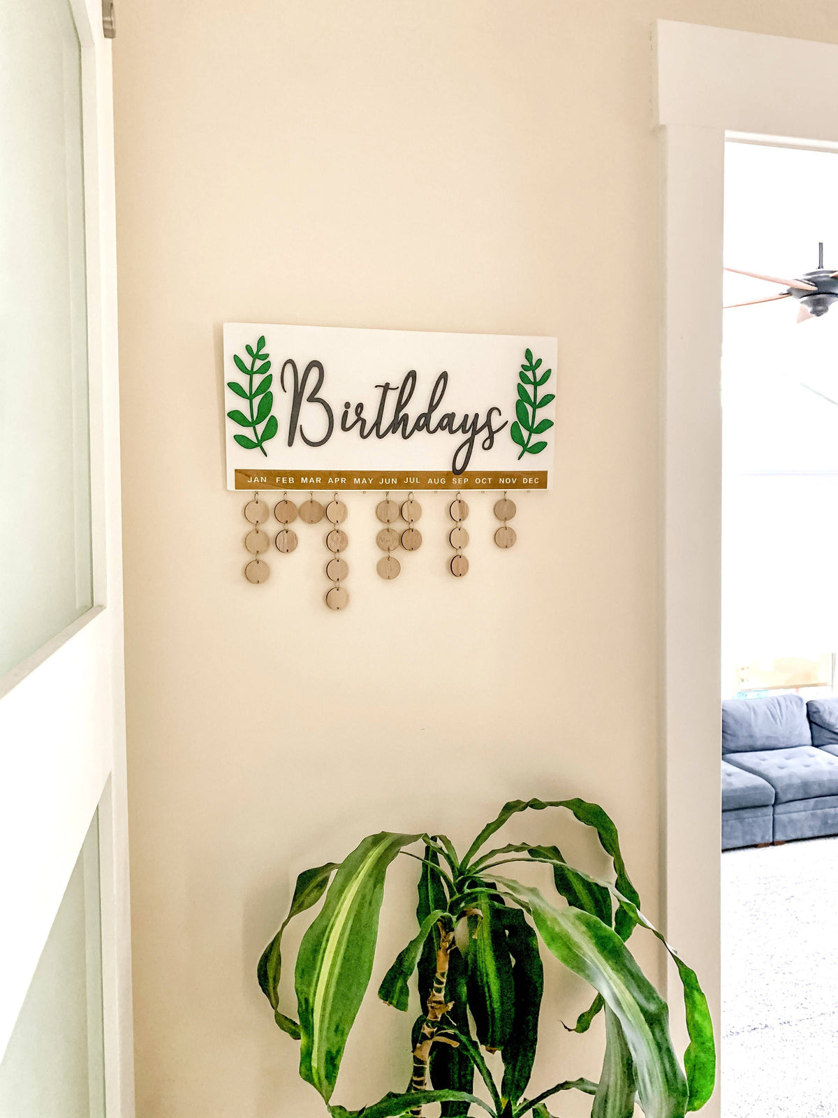 Never-Forget Birthday Reminder Calendar Board