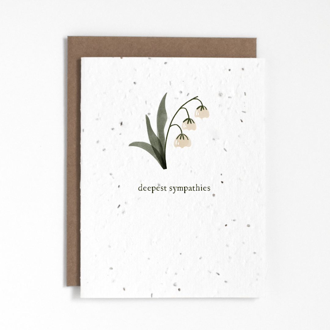 Greeting Card - Deepest Sympathies