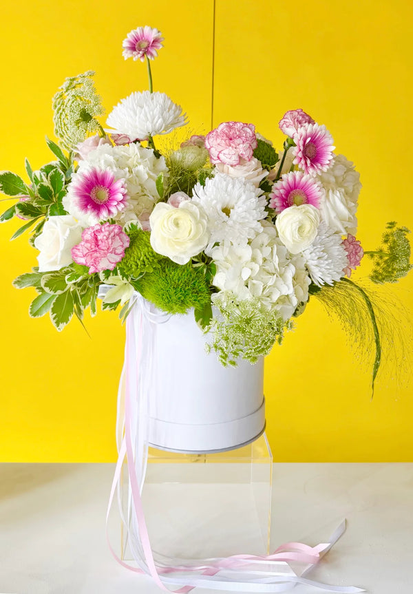 White Garden Box