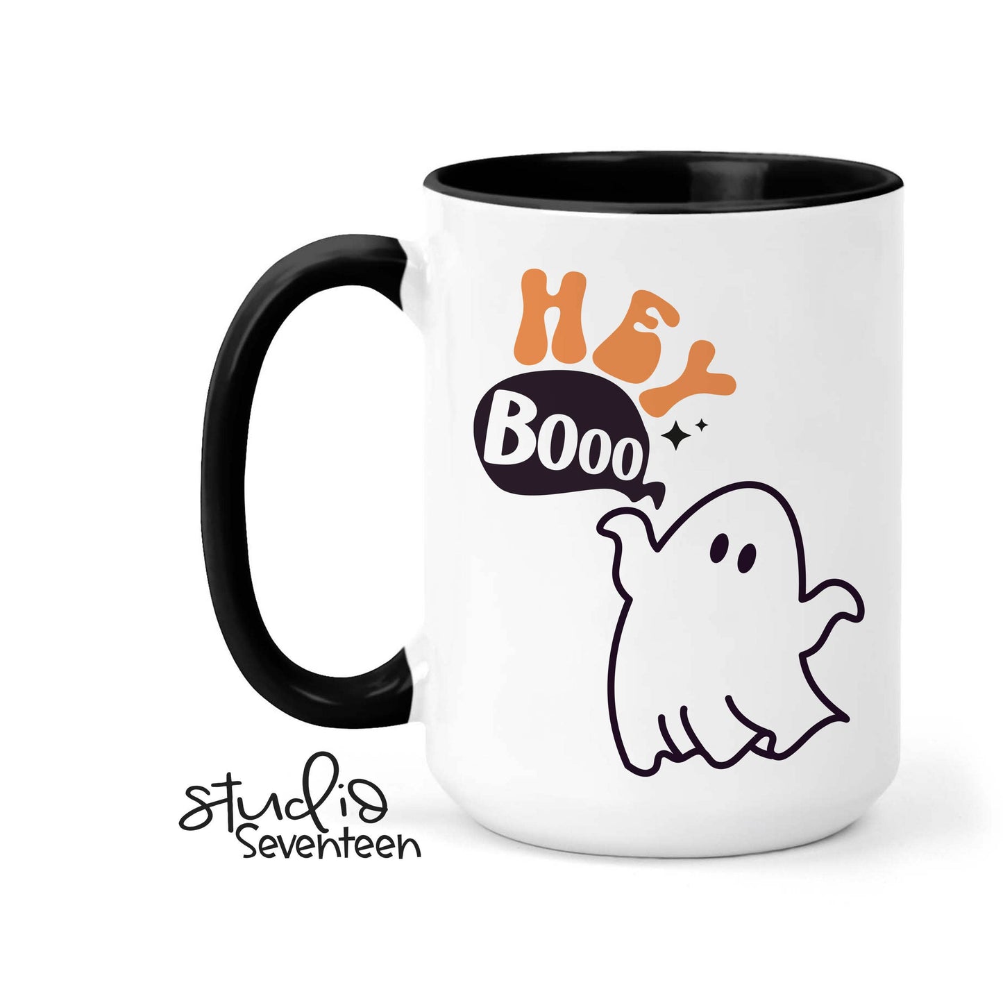 Hey Boo Halloween Coffee Mug