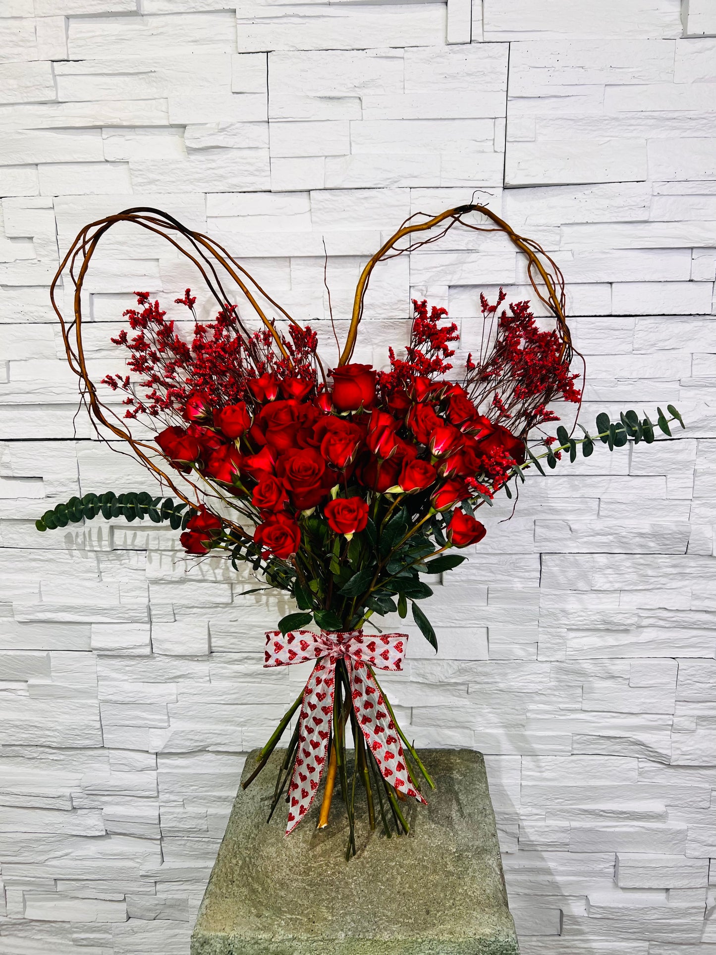 “I Love You” Heart Bouquet