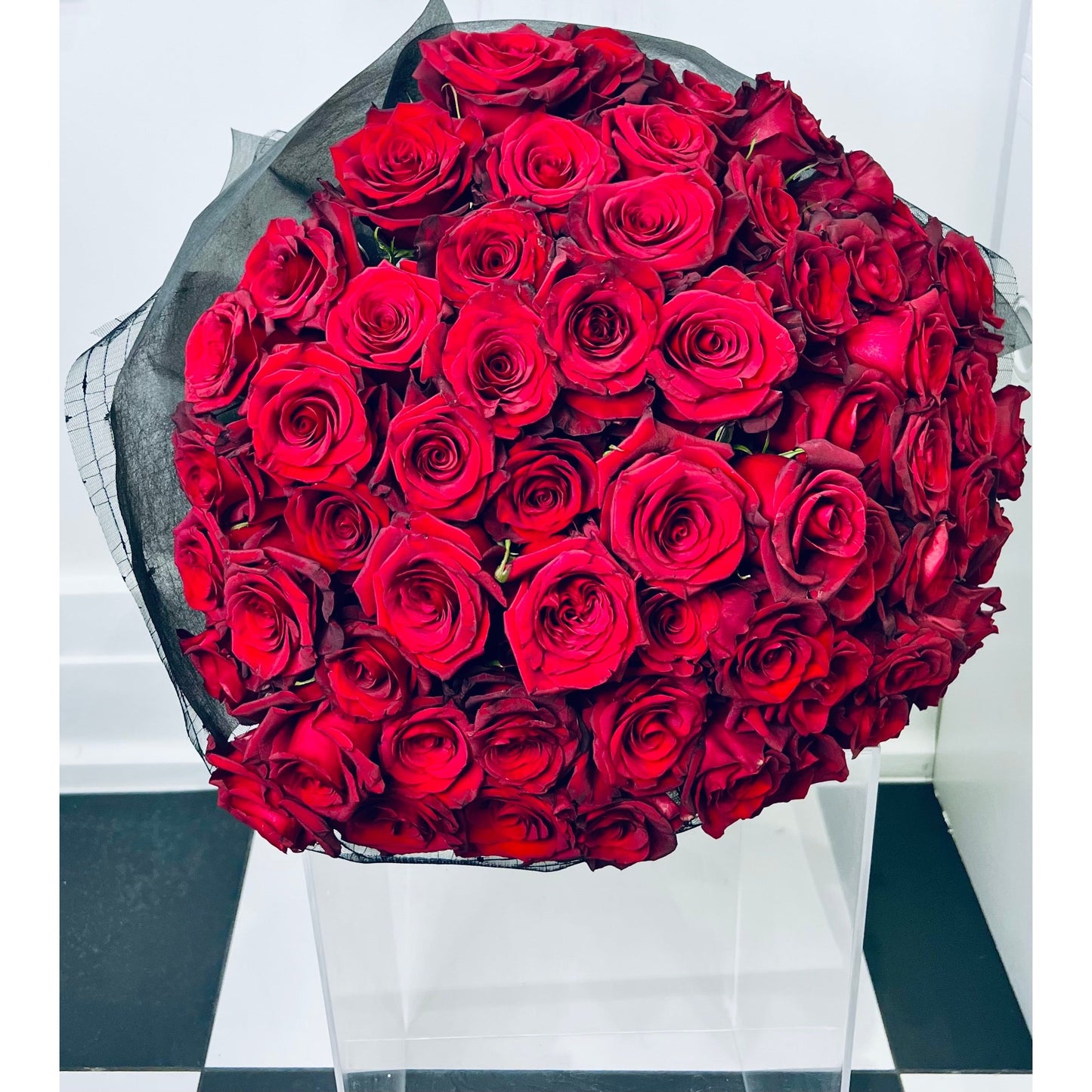 Passion Heart Rose Bouquet