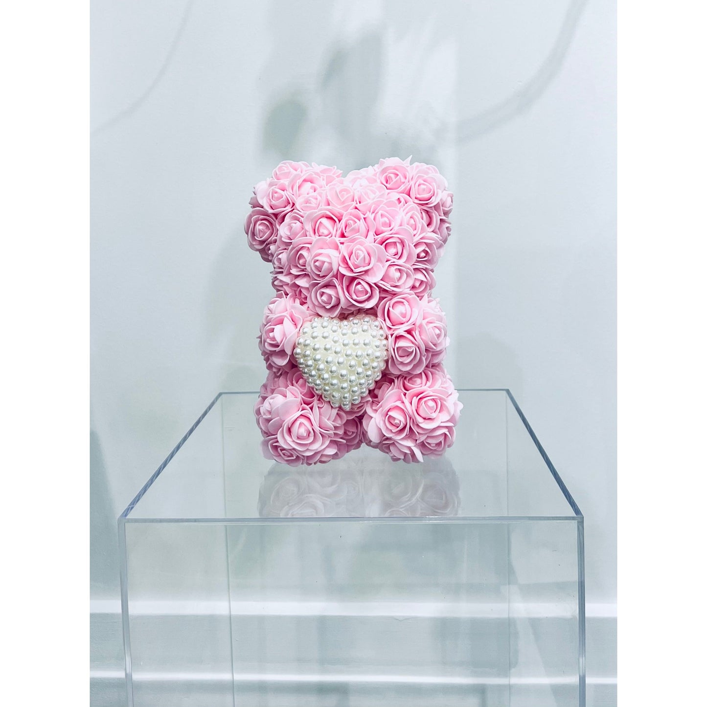 Rose Bear Pearl Heart