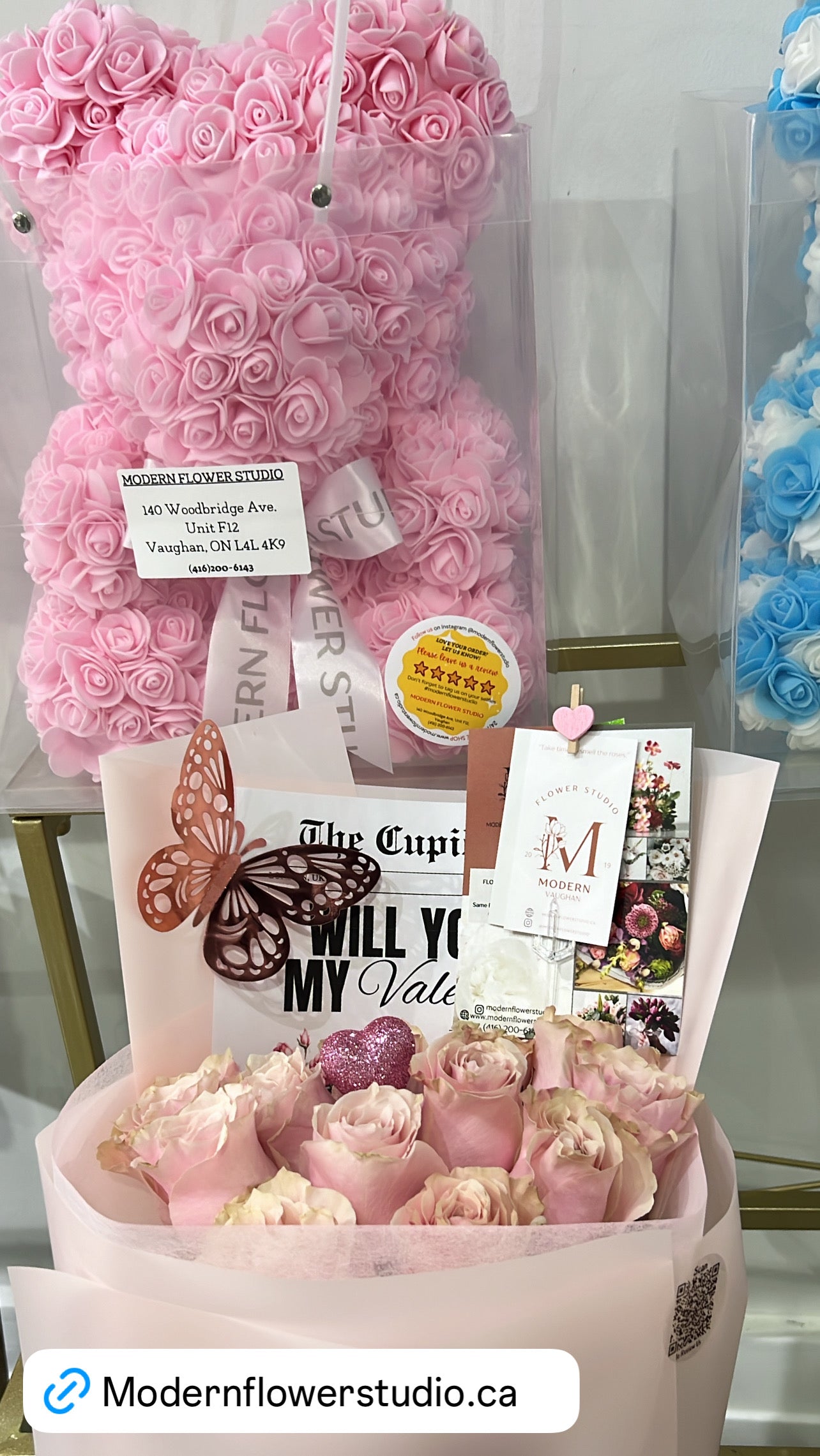 The Cupid Post Bouquet