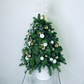 Winter Gold Pearl Mini Christmas Tree