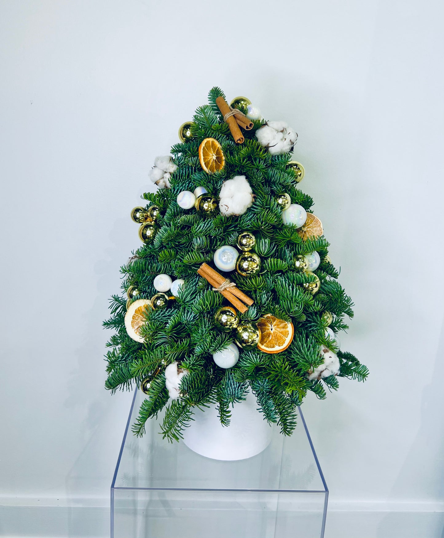 Golden Spice Mini Christmas Tree