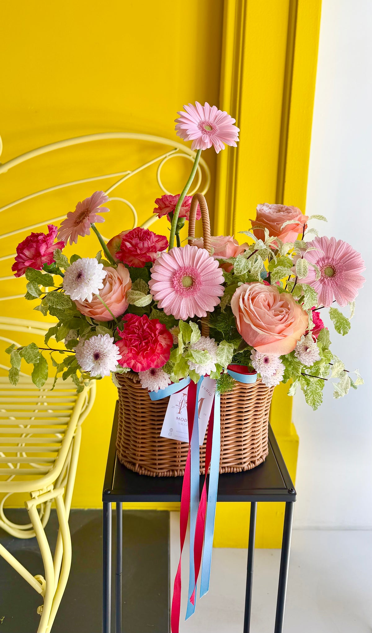 Cottage Bloom Basket