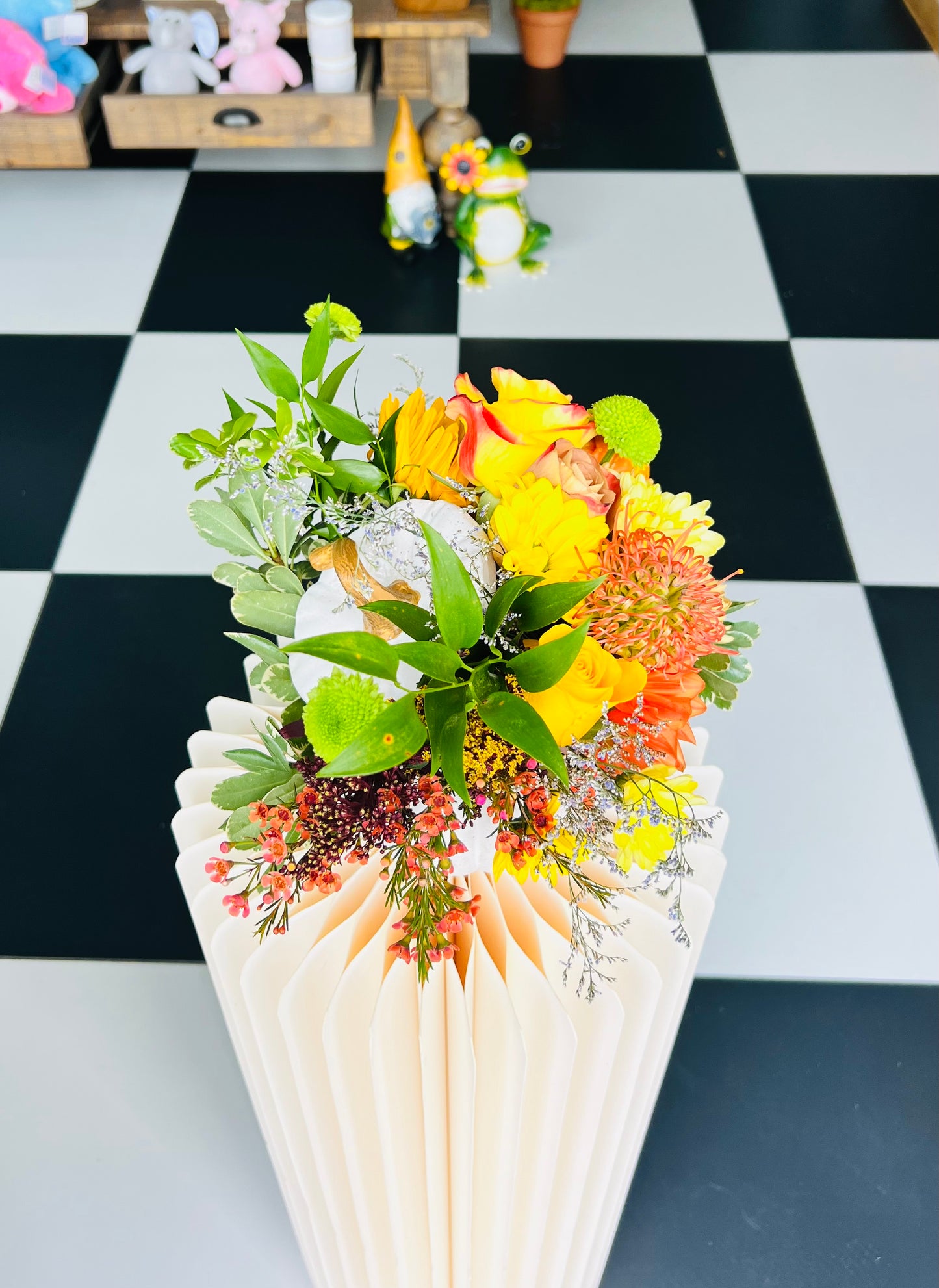 Autumn Pumpkin Centrepiece