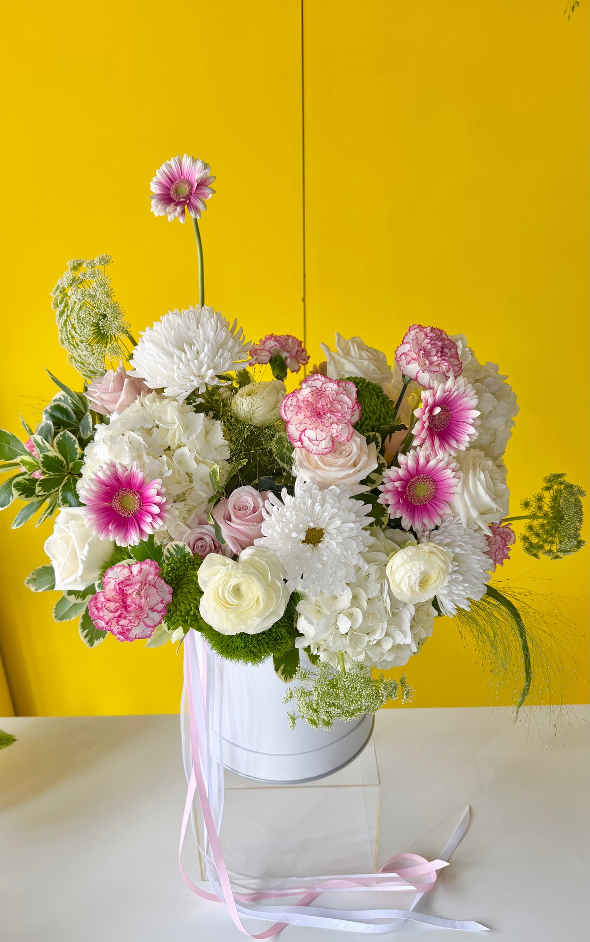 White Garden Box