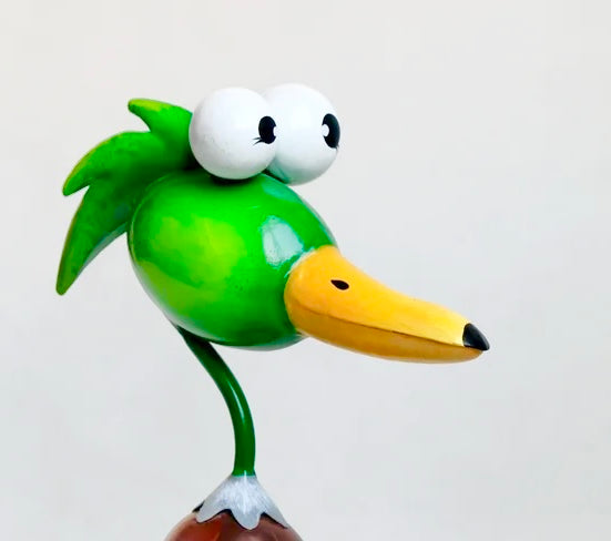 METAL DUCK 12.6"H