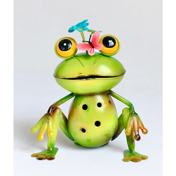 METAL FROG 7.9"H