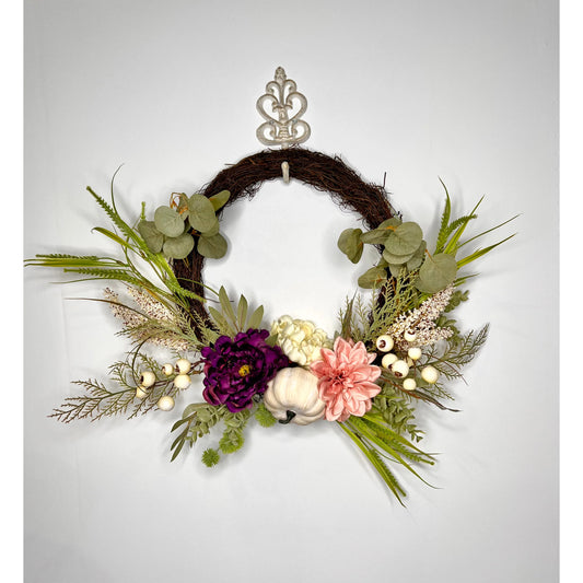 Fall Floral Wreath 20”D