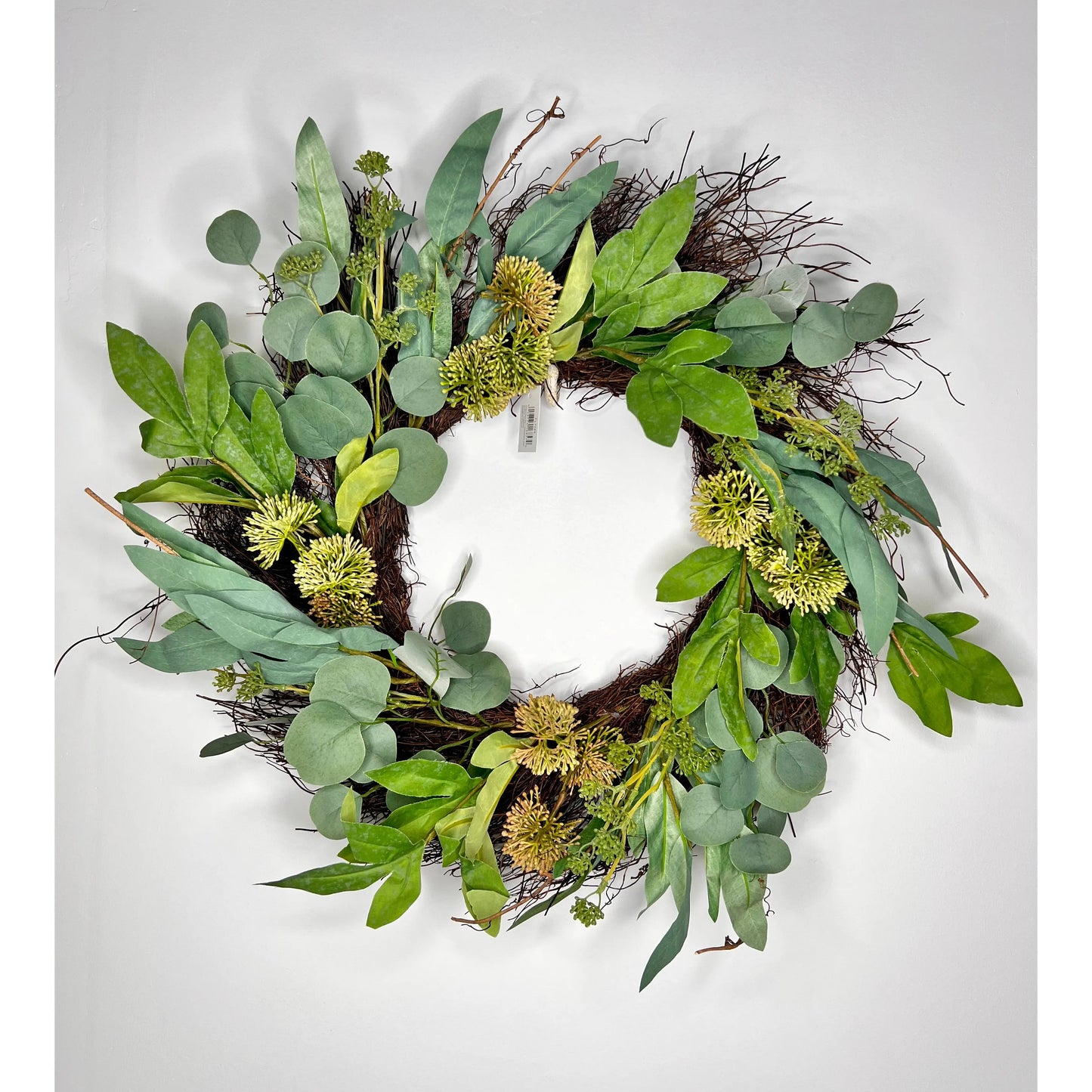 Green Leaves Wreath 24”D