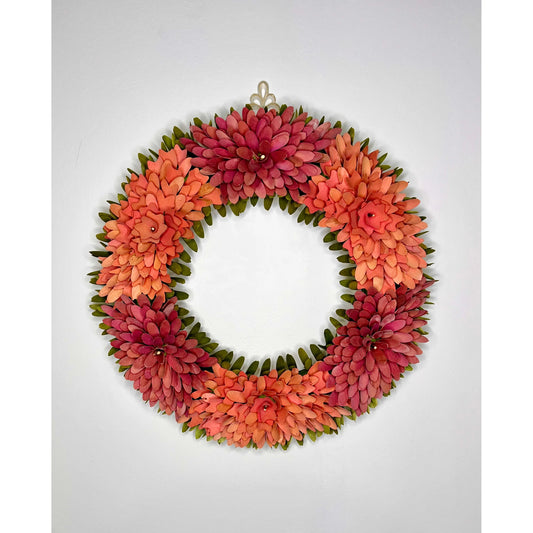 Pink Ombré Wreath 21”D