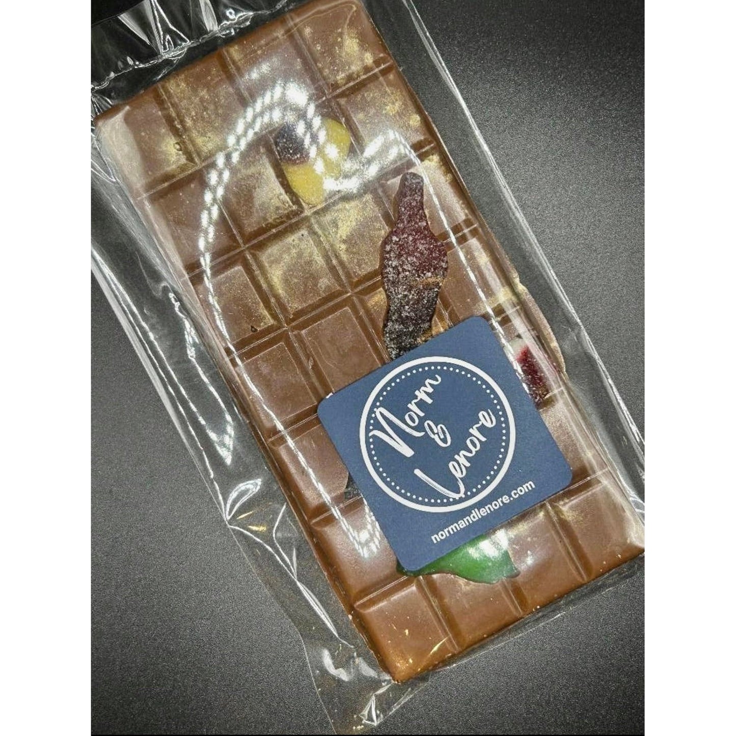 Milk Chocolate Gummy Candy Bar