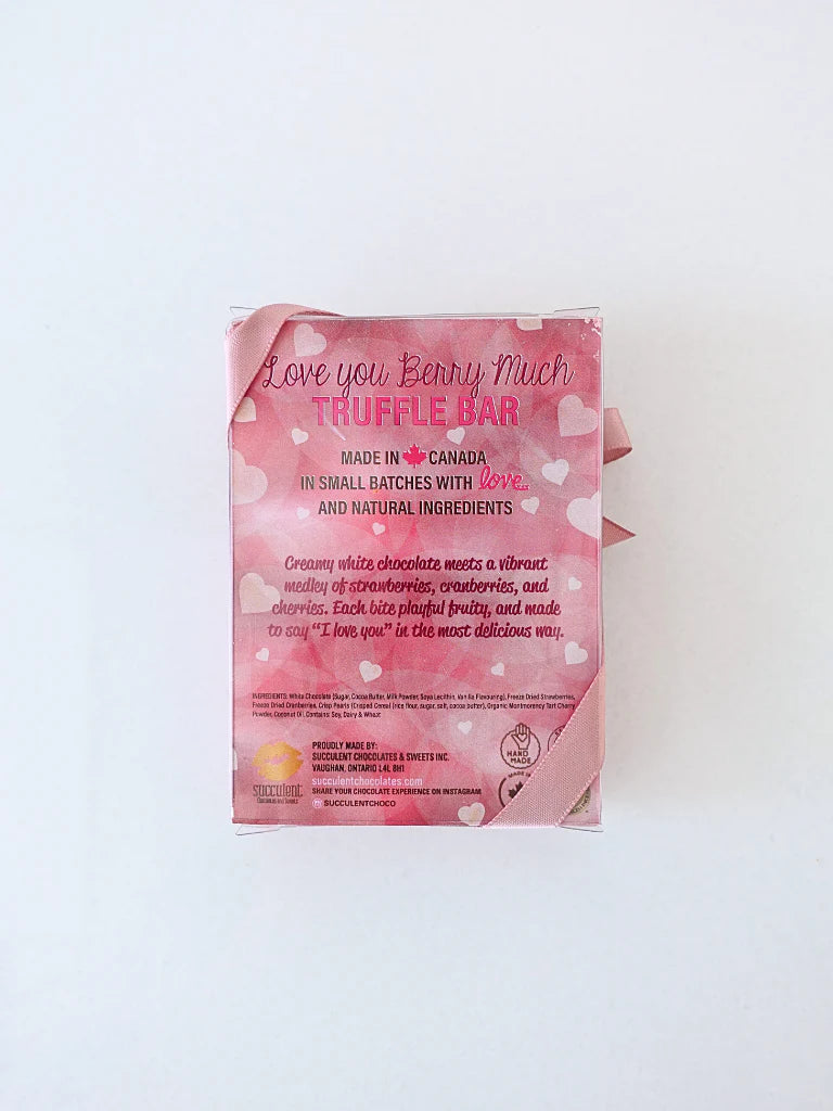 Love You Berry Much Truffle Bar