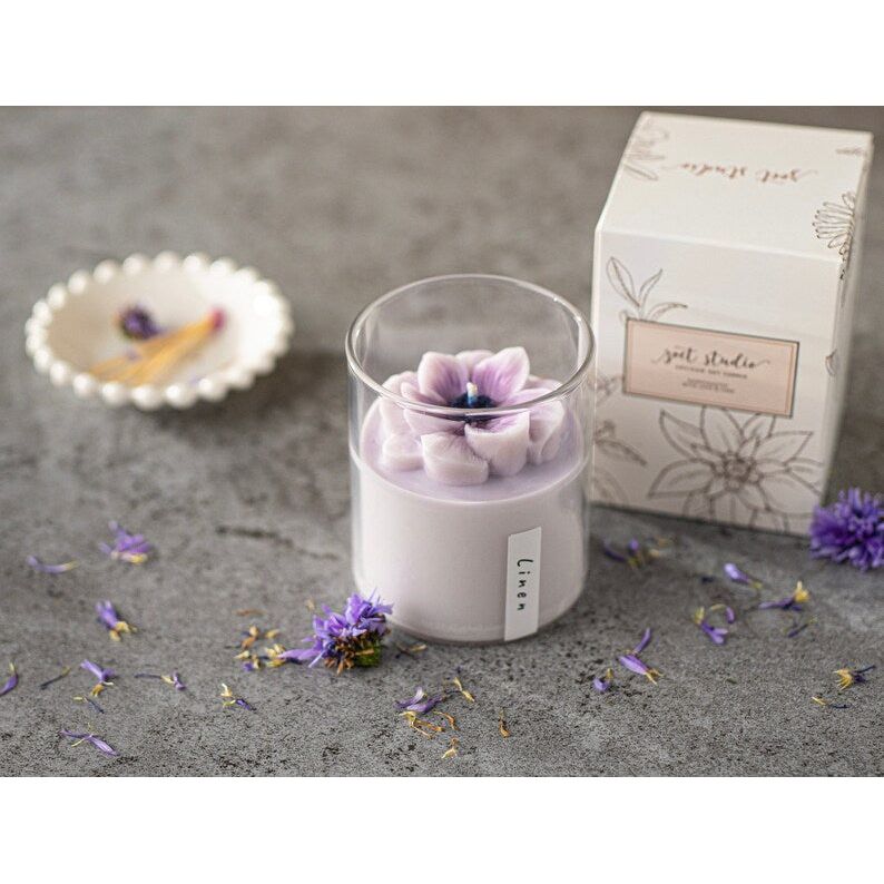 Floral Soy Candle