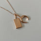 ‘I am one of a kind’ Affirmation Necklace- Rose Gold